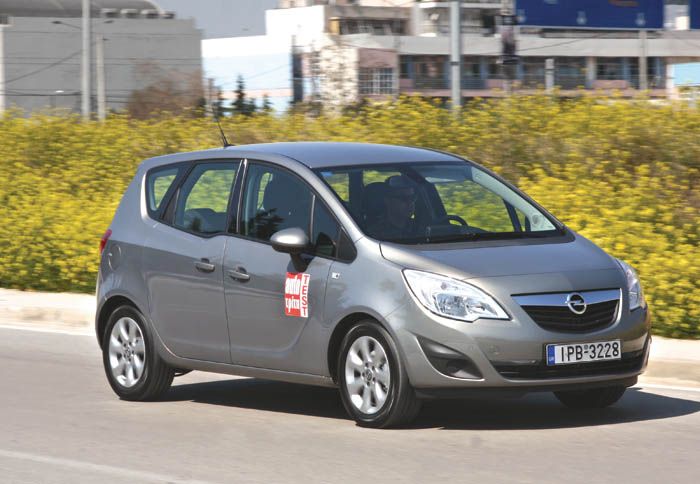 Δοκιμή: Opel Meriva 1.3 CDTI ecoFLEX Δοκιμή: Opel Meriva 1.3 CDTI ecoFLEX